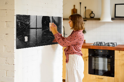 Magnetic dry erase board A stylish board for notes and photos