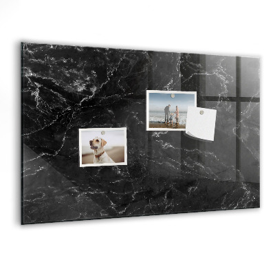 Magnetic dry erase board A stylish board for notes and photos