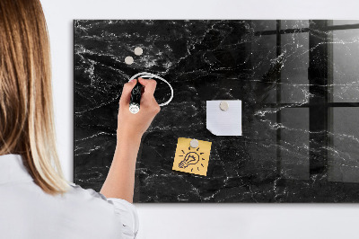 Magnetic dry erase board A stylish board for notes and photos