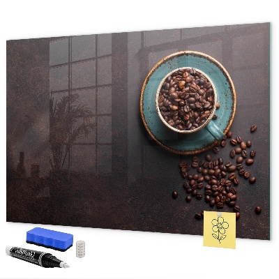 Dry erase board magnetic Magnetic board for photos and notes