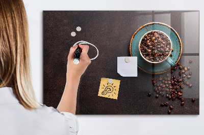 Dry erase board magnetic Magnetic board for photos and notes