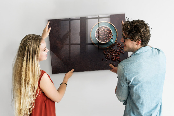 Dry erase board magnetic Magnetic board for photos and notes