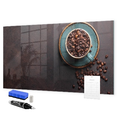 Dry erase board magnetic Magnetic board for photos and notes