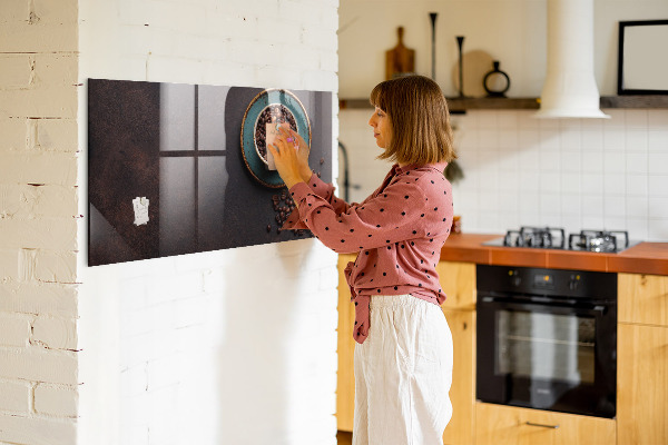 Dry erase board magnetic Magnetic board for photos and notes