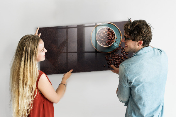 Dry erase board magnetic Magnetic board for photos and notes