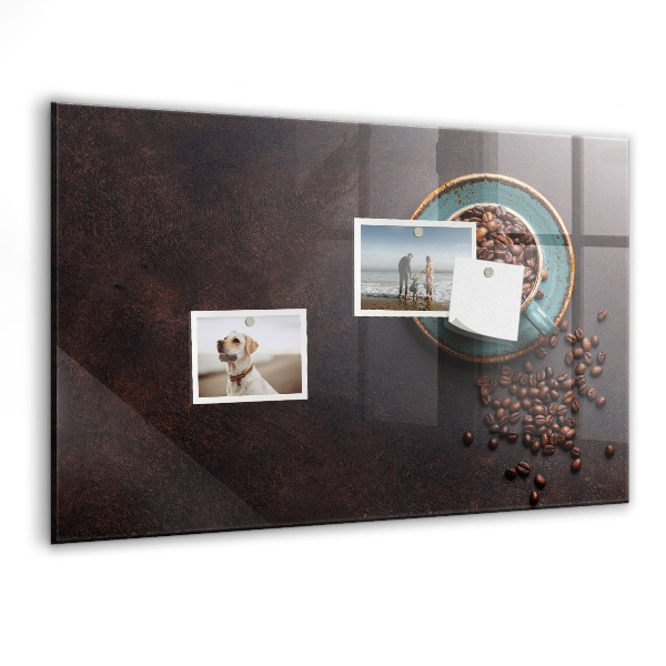 Dry erase board magnetic Magnetic board for photos and notes