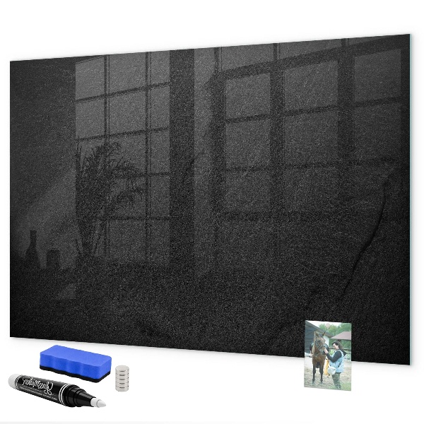 Magnetic dry erase board Note and photo board