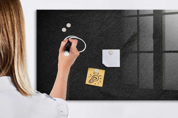 Magnetic dry erase board Note and photo board