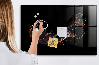 Magnetic dry erase board Creative photo display board
