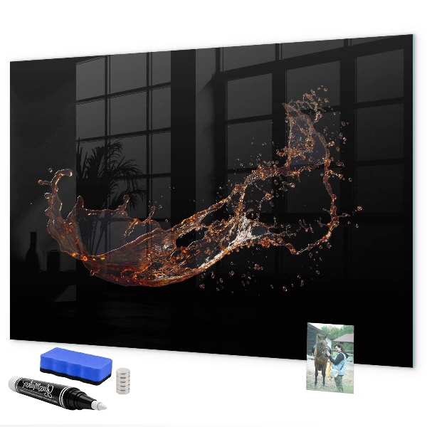 Magnetic dry erase board Creative photo display board