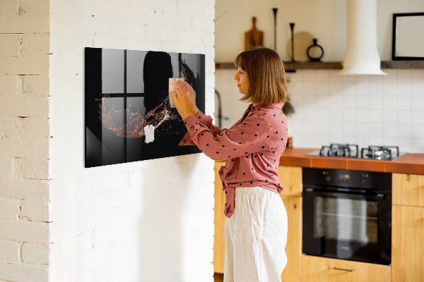 Magnetic dry erase board Creative photo display board