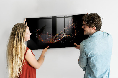 Magnetic dry erase board Creative photo display board