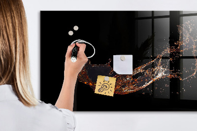 Magnetic dry erase board Creative photo display board