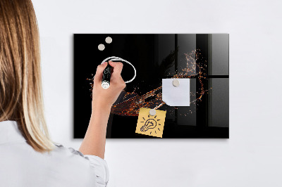 Magnetic dry erase board Creative photo display board