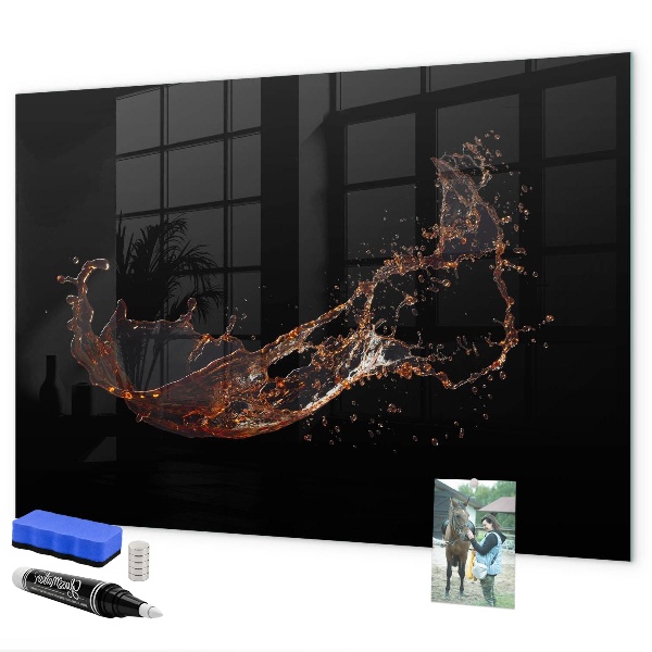 Magnetic dry erase board Creative photo display board