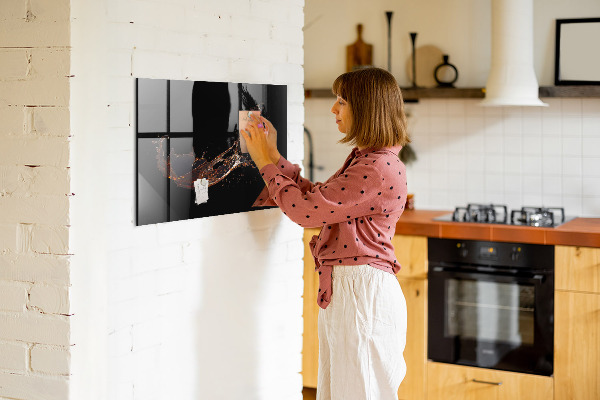 Magnetic dry erase board Creative photo display board