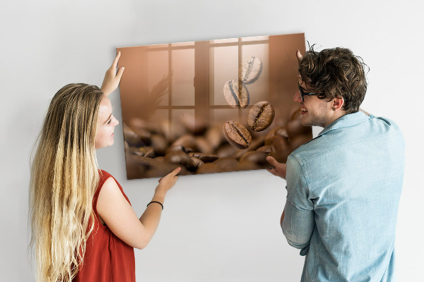 Dry erase board magnetic A creative space for notes and photos