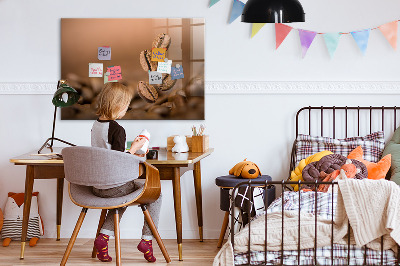 Dry erase board magnetic A creative space for notes and photos