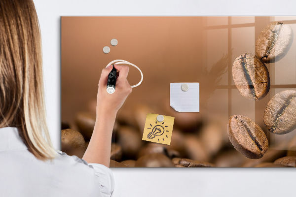 Dry erase board magnetic A creative space for notes and photos