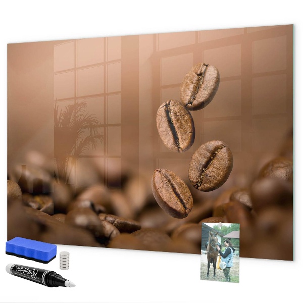 Dry erase board magnetic A creative space for notes and photos