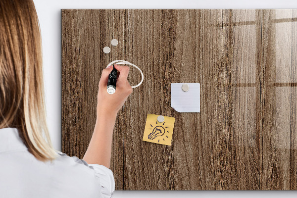 Magnetic dry erase board Note and photo board