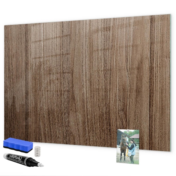 Magnetic dry erase board Note and photo board