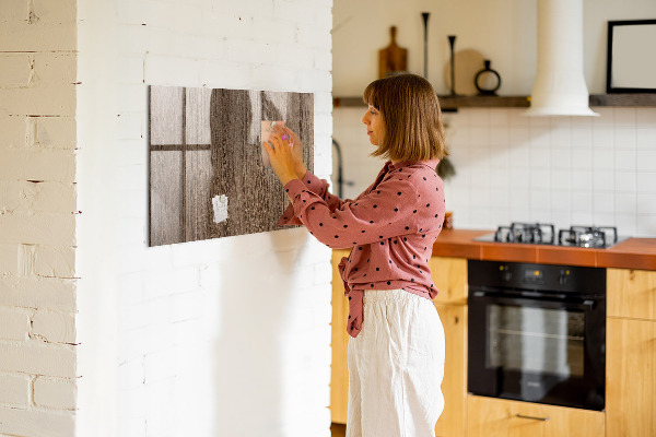 Magnetic dry erase board Note and photo board