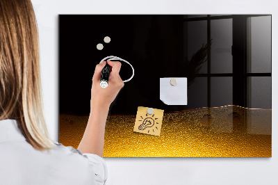 Dry erase board magnetic Magnetic board for notes and photos