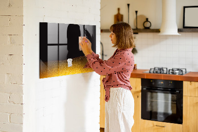 Dry erase board magnetic Magnetic board for notes and photos