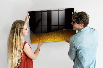 Dry erase board magnetic Magnetic board for notes and photos