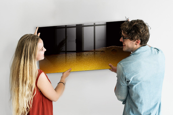 Dry erase board magnetic Magnetic board for notes and photos
