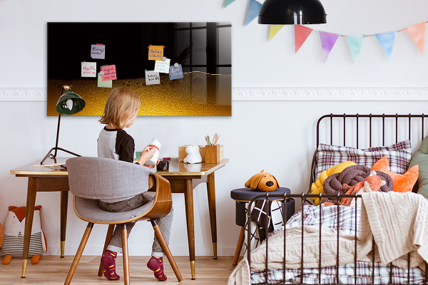 Dry erase board magnetic Magnetic board for notes and photos