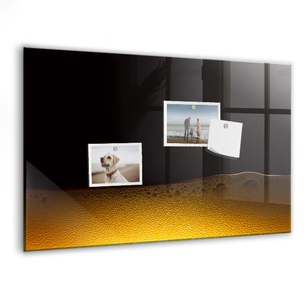 Dry erase board magnetic Magnetic board for notes and photos