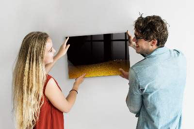 Dry erase board magnetic Magnetic board for notes and photos