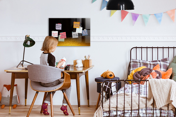 Dry erase board magnetic Magnetic board for notes and photos