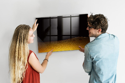 Dry erase board magnetic Magnetic board for notes and photos