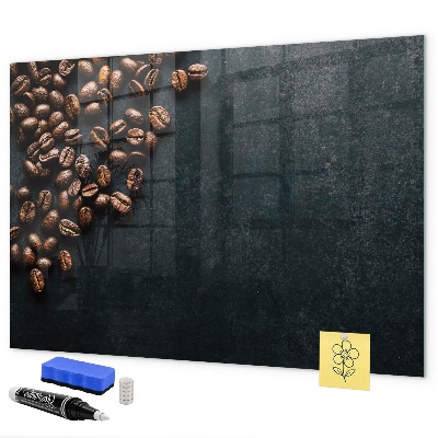 Magnetic dry erase board Coffee and memories in one place