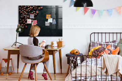 Magnetic dry erase board Coffee and memories in one place