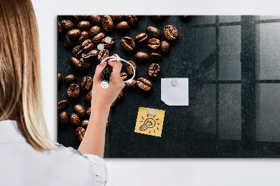 Magnetic dry erase board Coffee and memories in one place