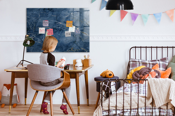Dry erase board magnetic Magnetic board for notes and photos