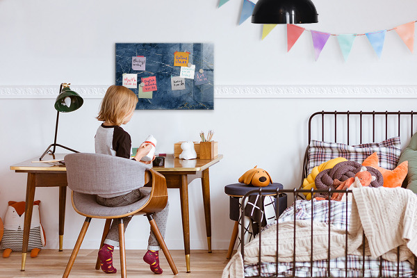 Dry erase board magnetic Magnetic board for notes and photos
