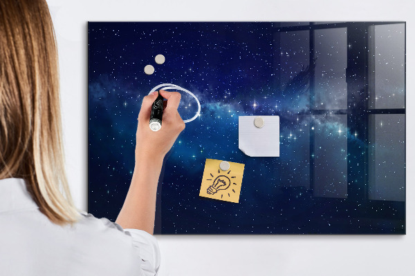 Magnetic dry erase board Magnetic board for photos and notes