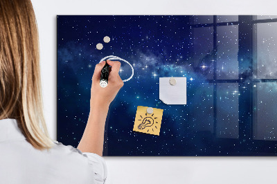 Magnetic dry erase board Magnetic board for photos and notes