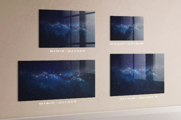 Magnetic dry erase board Magnetic board for photos and notes