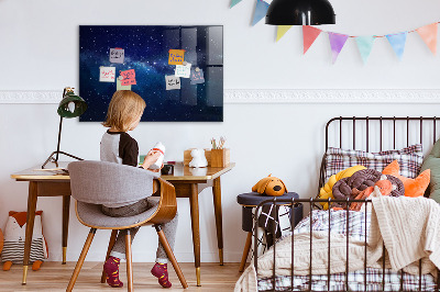 Magnetic dry erase board Magnetic board for photos and notes
