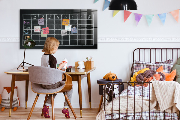 Dry erase board magnetic Planning and note-taking board