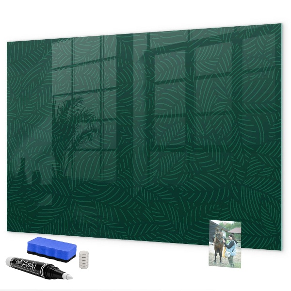 Magnetic dry erase board Note and photo board