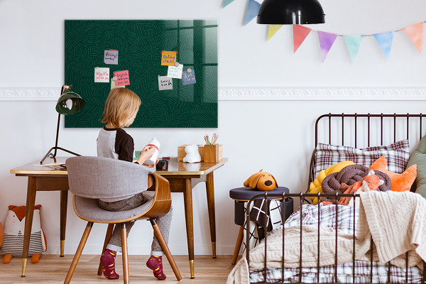Magnetic dry erase board Note and photo board