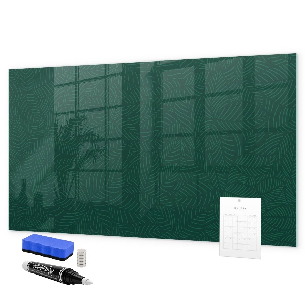 Magnetic dry erase board Note and photo board