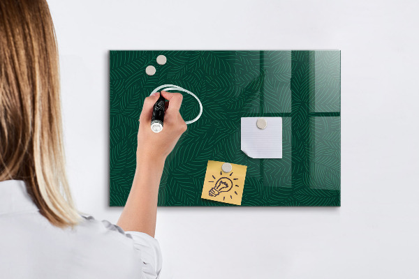 Magnetic dry erase board Note and photo board